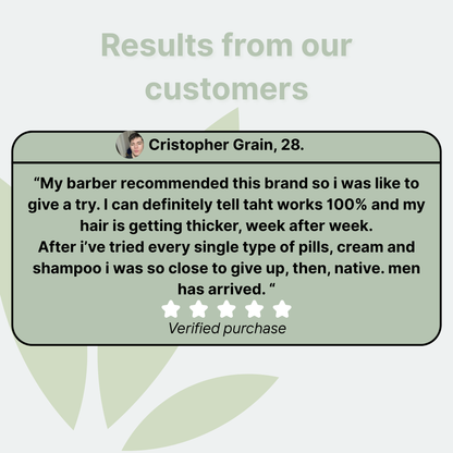 Hair Growth Serum Oil Roll-on - native. men